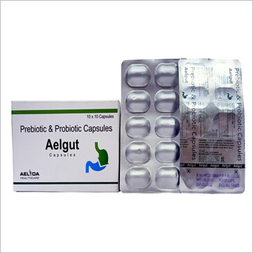  Aelgut - prebiotech & probiotic capsule 
