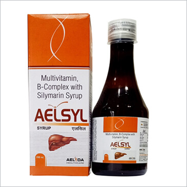  Aelsyl - Multivitamin bcomplex with silymarin syrup