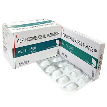  Aeltil 500 - Cefuroxime Axetil Tablets 