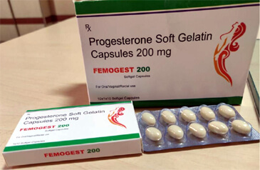 	Femogest-200 - Progesterone Softgel Capsule	