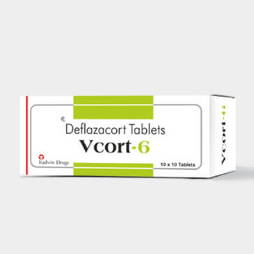 	deflazacort tablets of kadwin drugs - vcort-6	