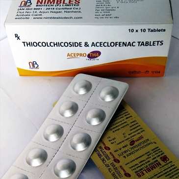 Acepro - THA - Thicolchicoside & Aceclofenac Tablets