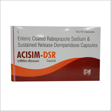 	Acisim DSR - Rabeprazole Sodium Domperidone SR Capsule	