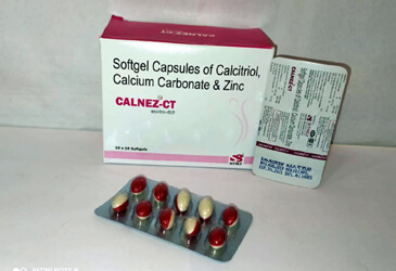 	calcitriol, calcium carbonate & zinc softgel of sitnez biocare	