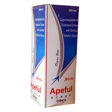 apeful syrup - cyproheptadine tricoline sorbitol syrup 