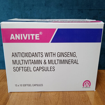 	antioxidant with ginseng multivitamin, multimineral softgel of ani healthcare	
