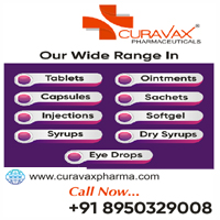 Pharma franchise Company in Ambala Cantt Haryana Curavax Pharmaceuticals