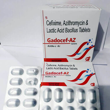 	cefixime azithromycin lactic acid tablets of Garwyn Remedies	