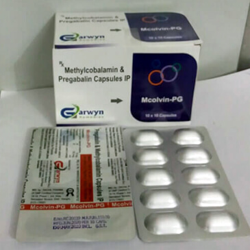 	Mcoldvin-Pg Methylcobalamin & Pregabalin Capsules	