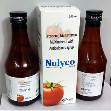 	Nulyco - Lycopene, multivitamin & multimineral with antioxidants syrup	