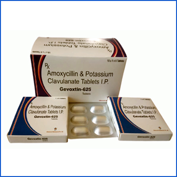  gevoxtin 625 - amoxycilling potassium clavilanate tablets 