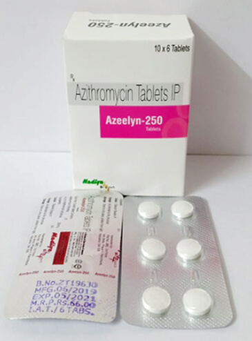 	Azithromycin tablets of madlyn biotech	