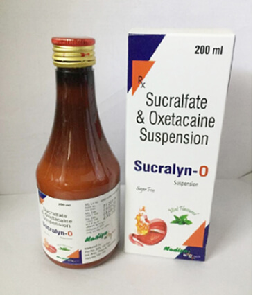 	sucralyn - o - sucralfate & oxetacaine suspension