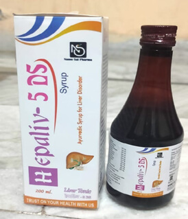 	Ayurvedic syrup for liver disorder - hepaliv-5ds 
