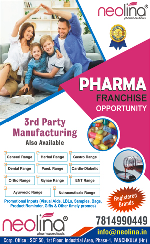 Top pharma franchise company in Haryana Neolina Pharma