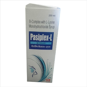 	Pasiplex L - B complex wit L lysine monohydrate syrup	