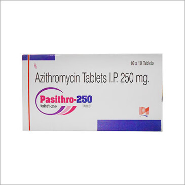 	Pasithro-250 Azithromycin Tablets	