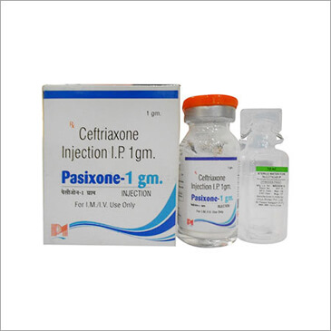 	Pasixone SB 1 - Ceftriaxone 1gm Injection	