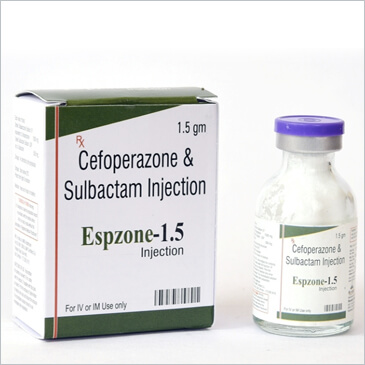	Espzone 1.5 - Cefoperazone & Sulbactum Injection	
