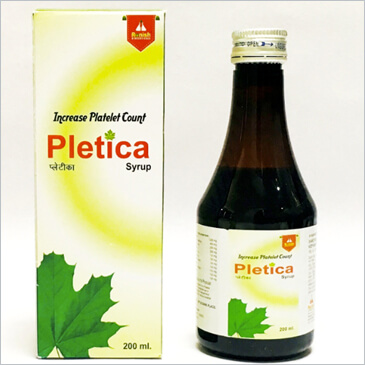 	Pletica Syrup - Increase Platelets Count	