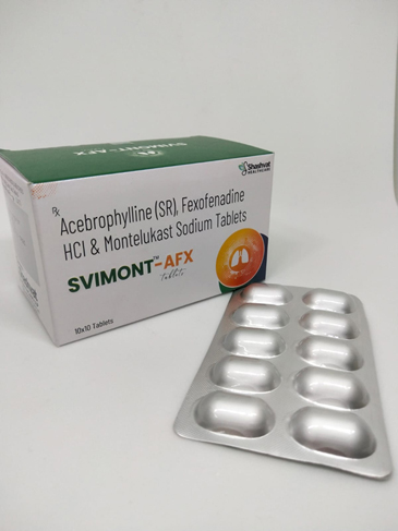 	Acebrophylline fexofenadine tablets 