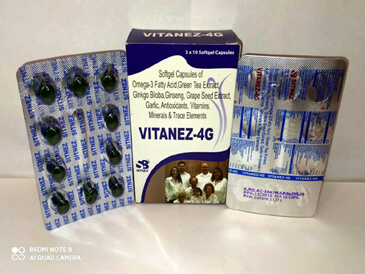 	Vitanez 4g softgel capsule - multivitamin, minerals & antioxidants	